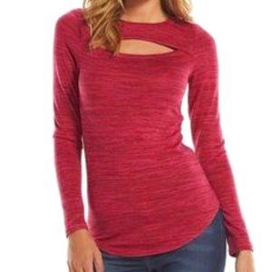 Juicy Couture CutOut Keyhole Top Magenta Large